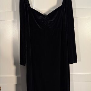 Boden Black Long Sleeve Dress